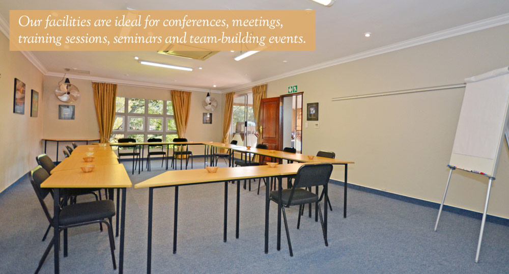 Our facilities are ideal for conferences, meetings, training sessions, seminars and team-building events.