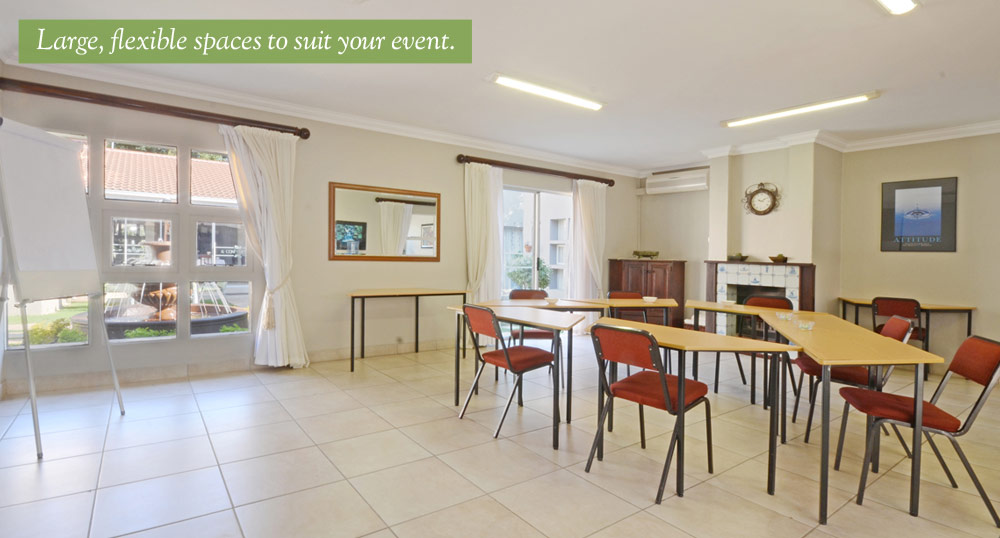 Large, flexible spaces to suit your event.
